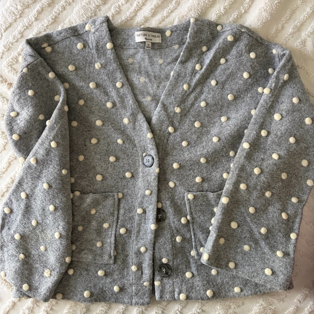 Madewell/Texture + Thread Bubble Cardigan - image 1